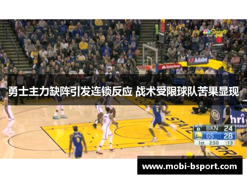 勇士主力缺阵引发连锁反应 战术受限球队苦果显现