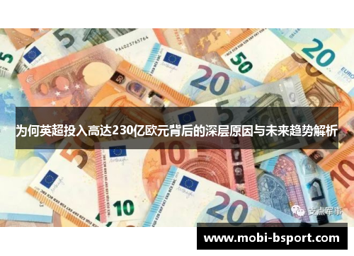 为何英超投入高达230亿欧元背后的深层原因与未来趋势解析